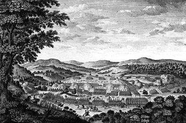 Batalla de Reichenburg, 21 de abril de 1757